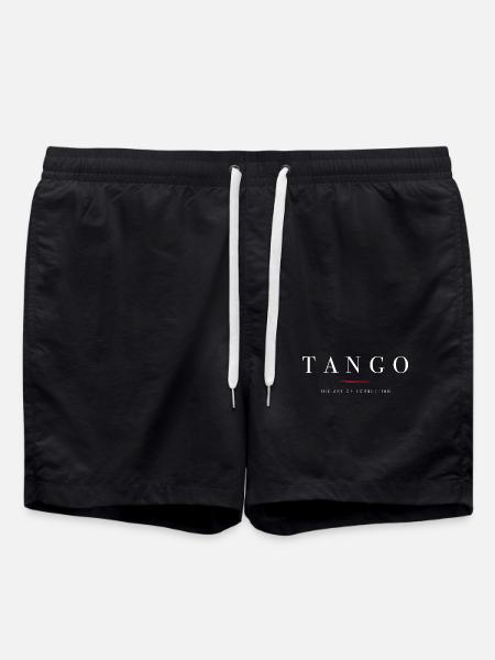 Tango the art of connection - Badeshorts - Schwarz