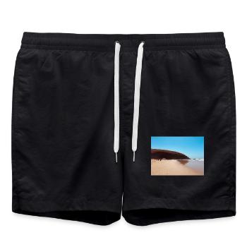 Red Rock Beach - Badeshorts - Schwarz - Vorne - AI Model Male 185 light (185cm)