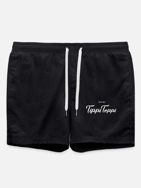 Heute mal TippiToppi - Badeshorts - Schwarz