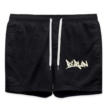 Berlin - Swim Trunks - black - Front - AI Model Male 185 light (185cm)