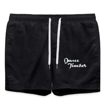Tänzerin - Badeshorts - Schwarz - Vorne - AI Model Male 185 light (185cm)