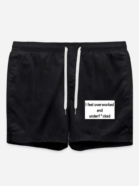 überarbeitet - Badeshorts - Schwarz