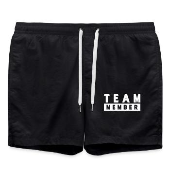 Équipier - Short de bain - noir - Devant - AI Model Male 185 light (185cm)