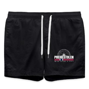 Preikestolen - Swim Trunks - black - Front - AI Model Male 185 light (185cm)