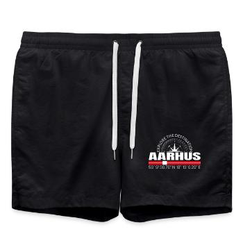 Aarhus - Swim Trunks - black - Front - AI Model Male 185 light (185cm)