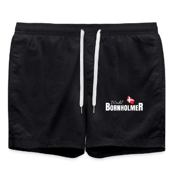 Wahl Bornholmer - Badeshorts - Schwarz - Vorne - AI Model Male 185 light (185cm)