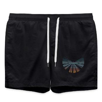 PHOENIX - Badeshorts - Schwarz - Vorne - AI Model Male 185 light (185cm)