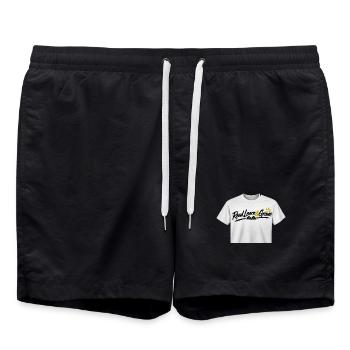 Lies Learn & Grown - Badeshorts - Schwarz - Vorne - AI Model Male 185 light (185cm)