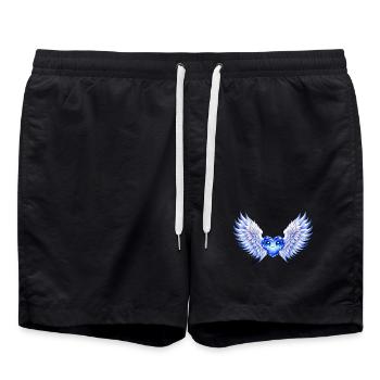 Faylou - Badeshorts - Schwarz - Vorne - AI Model Male 185 light (185cm)