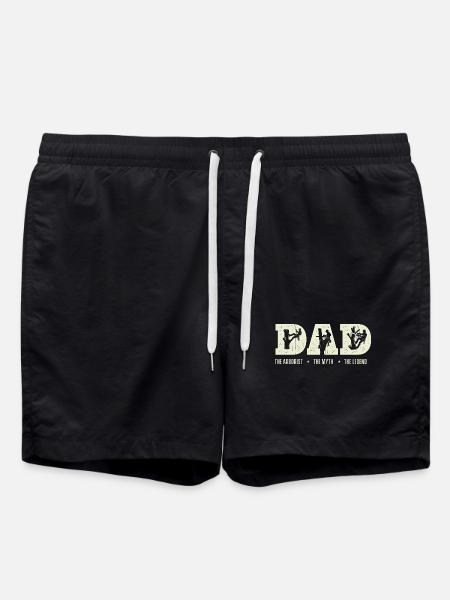 Der Arborist, die Legende – Lustiges Arborist-Geschenk - Badeshorts - Schwarz