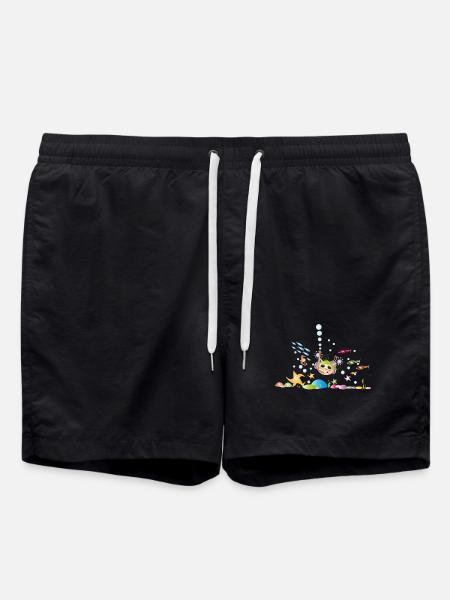 Diving - Swim Trunks - black