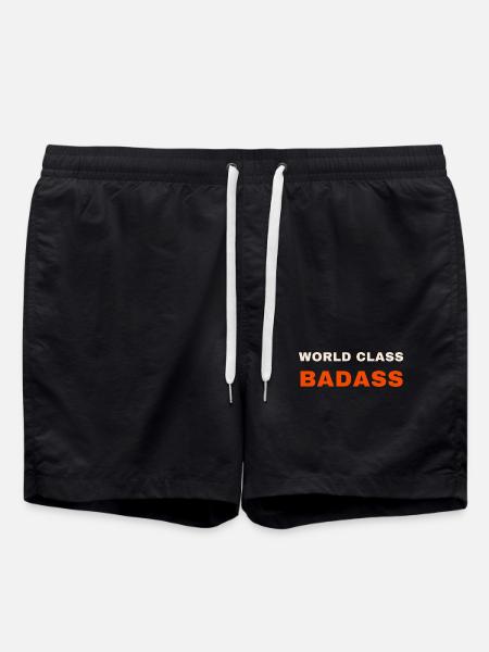 World Class Badass Tee - Swim Trunks - black