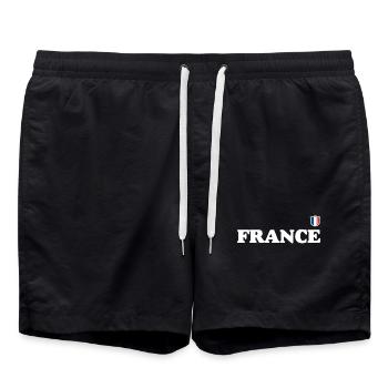 need_image - Badeshorts - Schwarz - Vorne - AI Model Male 185 light (185cm)