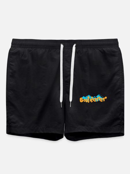 Bouldering Boulderer - Swim Trunks - black