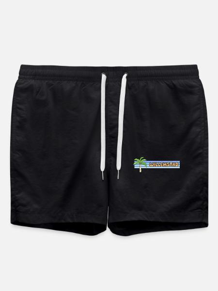 Willemstad as a holiday - Swim Trunks - black