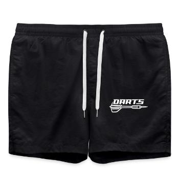 Fléchettes à fléchettes - Short de bain - noir - Devant - AI Model Male 185 light (185cm)