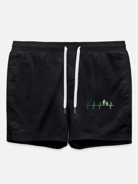 Beekeeper Beekeeper's heartbeat - Swim Trunks - black