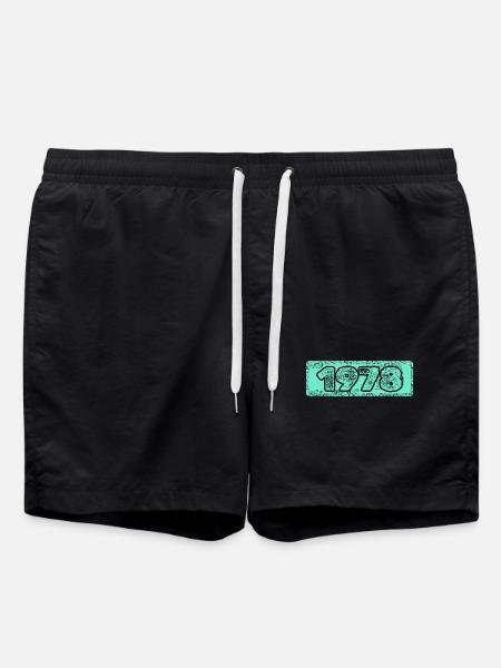 1978 - Short de bain - noir