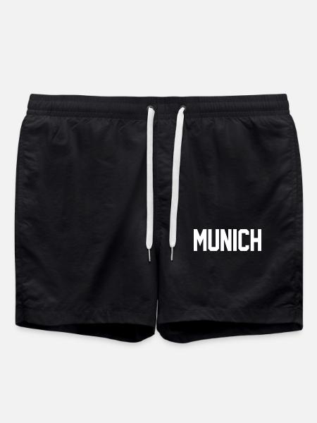 München - Badeshorts - Schwarz