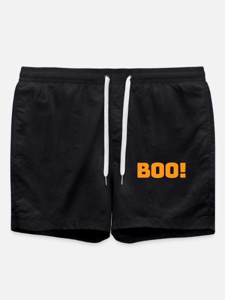 Boo! - Swim Trunks - black