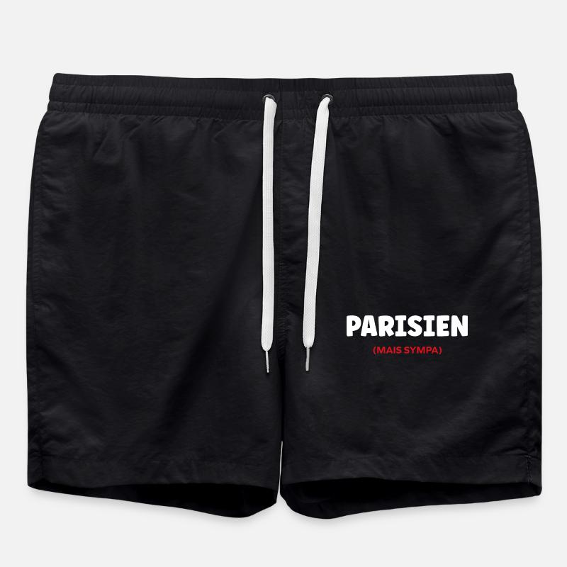Parisian - Swim Trunks - black