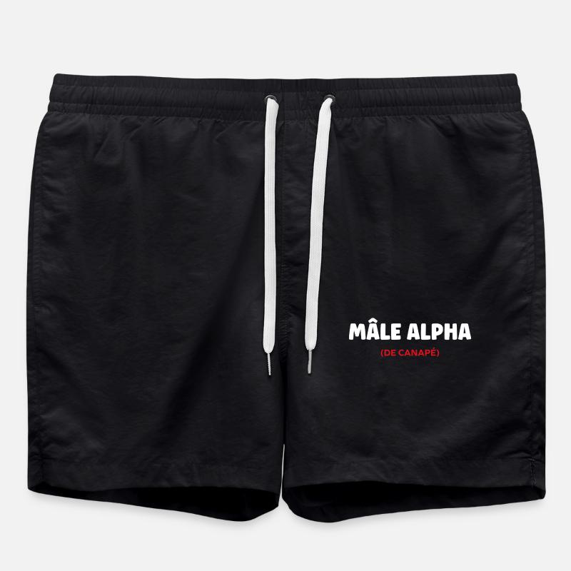 mâle Alpha - Swim Trunks - black