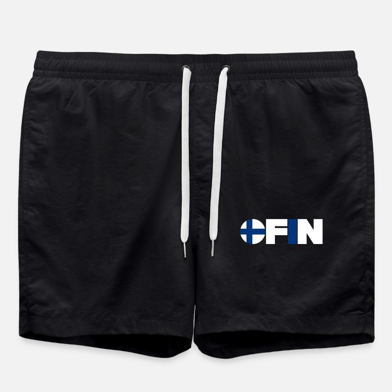 Finland - Swim Trunks - black