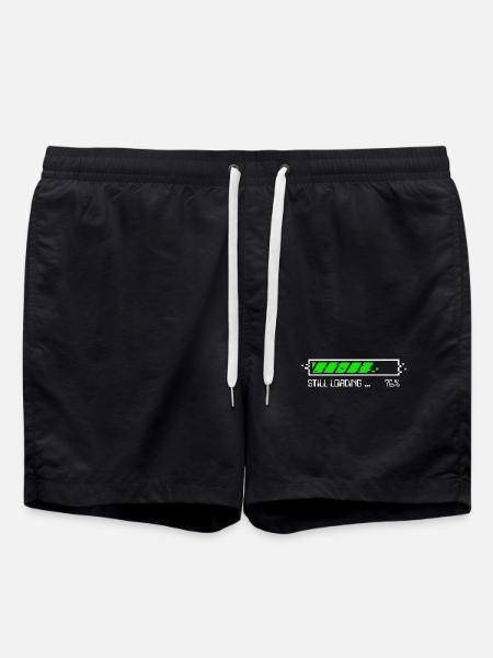 Still Loading – Patience Gamer - BLC - Swim Trunks - black