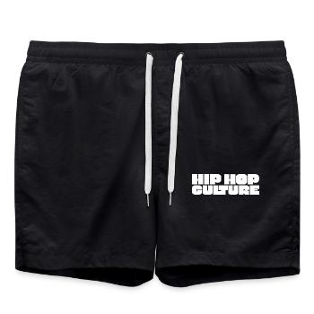 La culture hip hop - Short de bain - noir - Devant - AI Model Male 185 light (185cm)