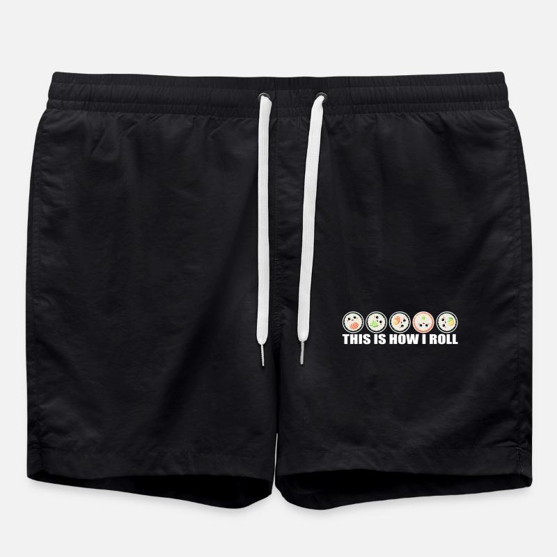 Sushi - Swim Trunks - black