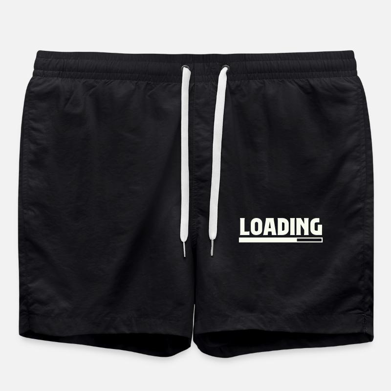 Loading - Swim Trunks - black