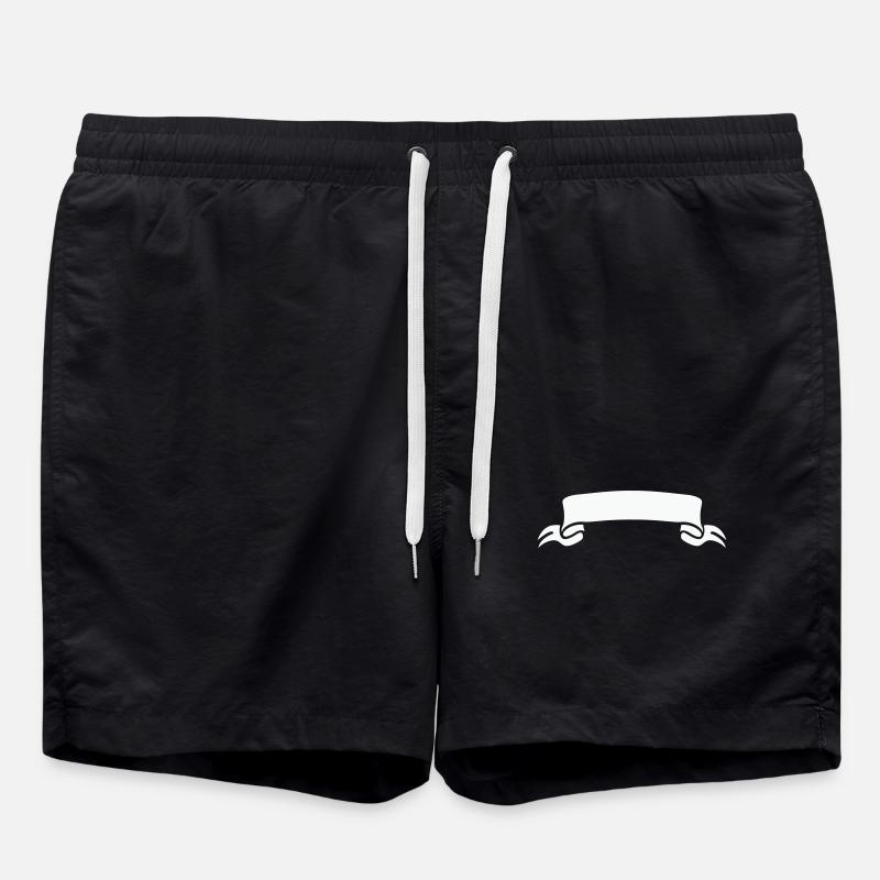 manche - Short de bain - noir