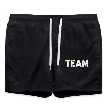 Équipe - Short de bain - noir - Devant - AI Model Male 185 light (185cm)