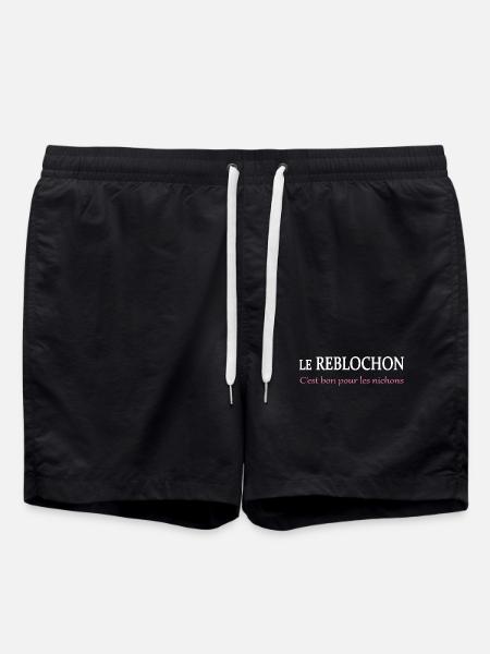 Le reblochon c'est bon - Short de bain - noir