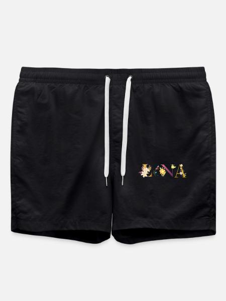 Lina - Swim Trunks - black