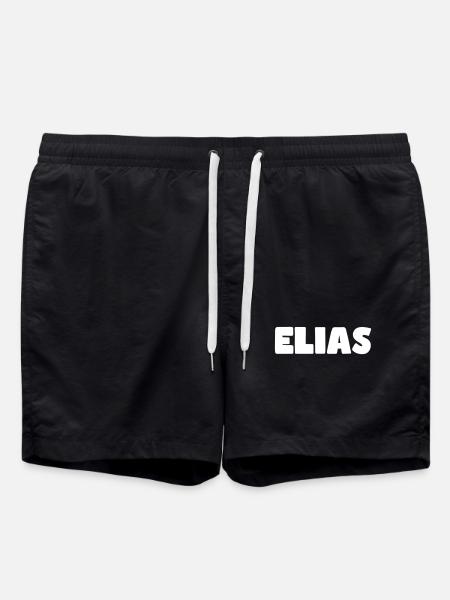 Elias Name - Swim Trunks - black