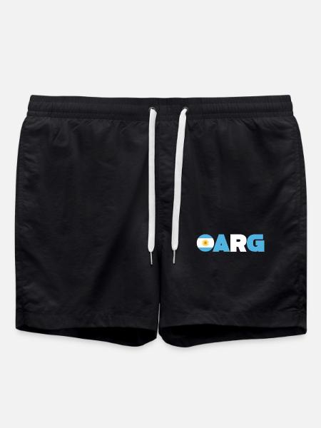 Argentinien - Badeshorts - Schwarz