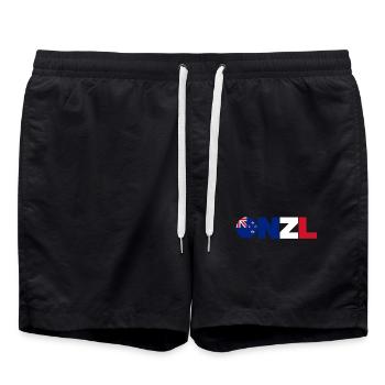 New_Zealand - Short de bain - noir - Devant - AI Model Male 185 light (185cm)