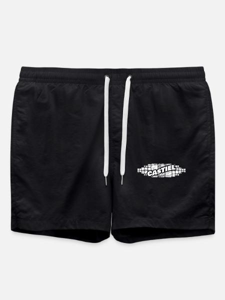 Vorname Castiel - Badeshorts - Schwarz