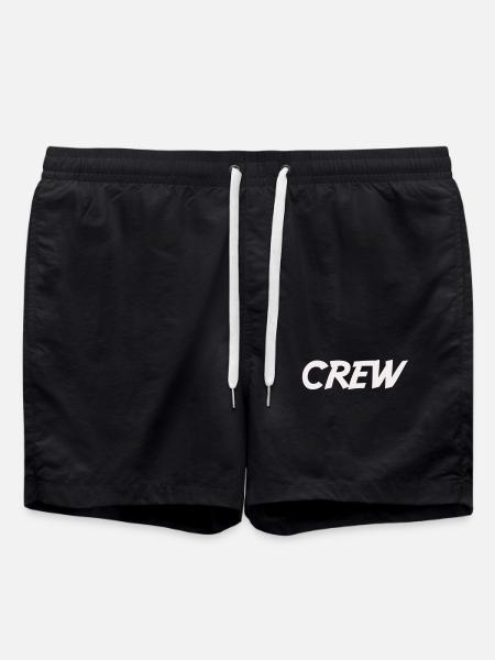 crew_-2- - Badeshorts - Schwarz