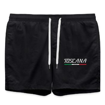 TOSCANE TOSCANE ITALIE ITALIA VACANCES ÎLE (s) - Short de bain - noir - Devant - AI Model Male 185 light (185cm)