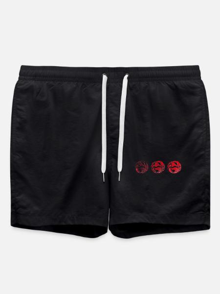 Fireball - Swim Trunks - black