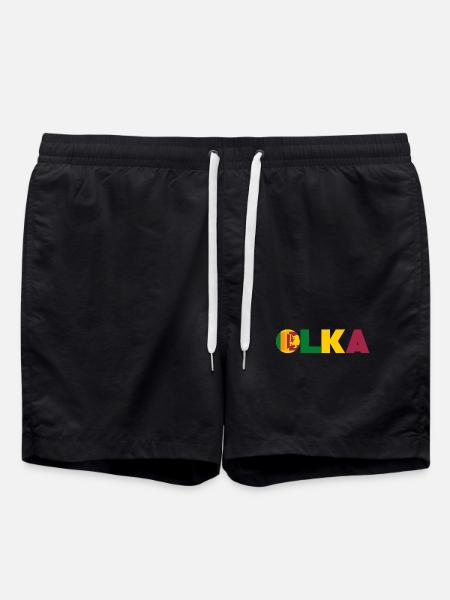 Sri Lanka - Badeshorts - Schwarz