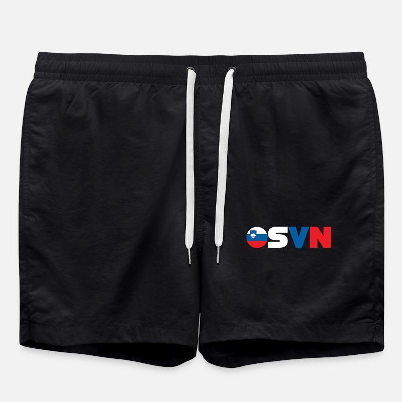 Slovenia - Swim Trunks - black