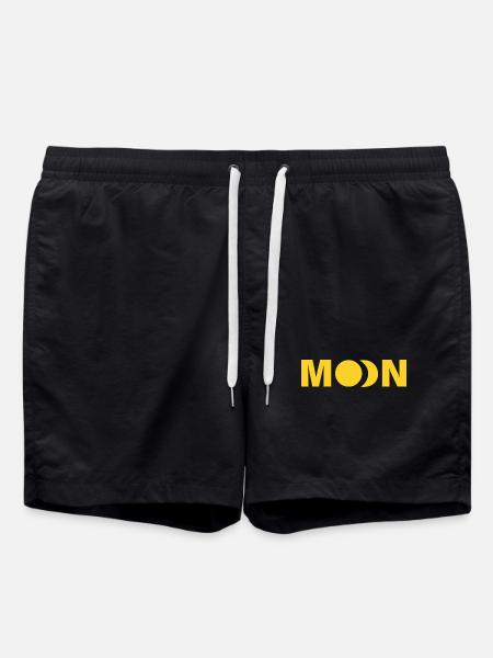 MOON - Badeshorts - Schwarz