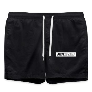 Bachelor Crew Enterrement de vie de garçon - Short de bain - noir - Devant - AI Model Male 185 light (185cm)