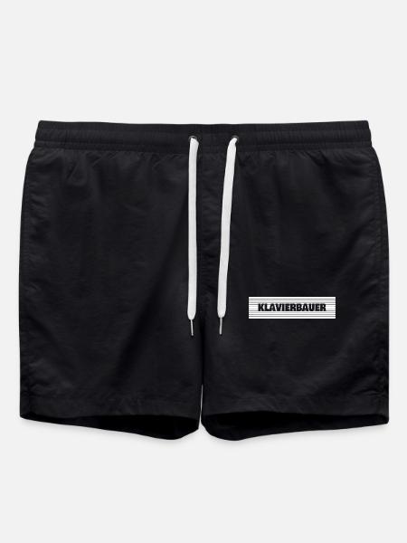 Piano Maker - Swim Trunks - black