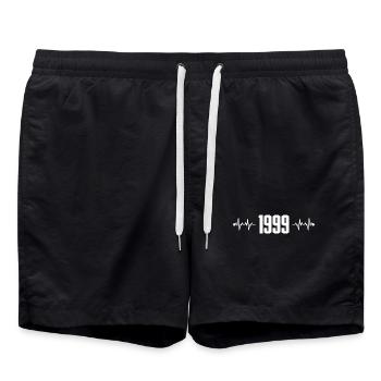Battement de cœur 1999 - Short de bain - noir - Devant - AI Model Male 185 light (185cm)