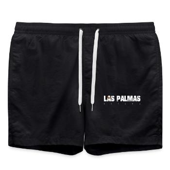 Lueur côtière de Las Palmas - Short de bain - noir - Devant - AI Model Male 185 light (185cm)