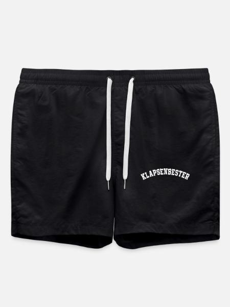 Meilleure phrase folle du bureau - Short de bain - noir